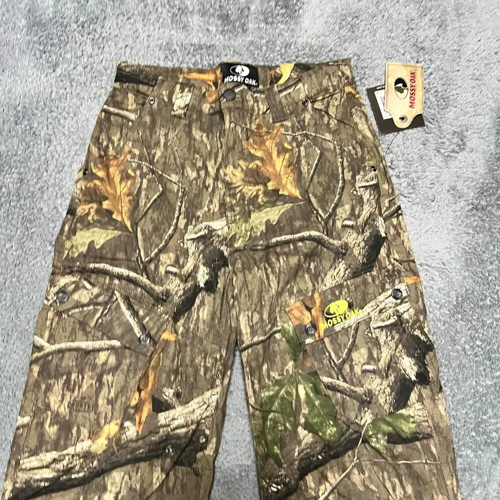 Mossy Oak Pants Kids Boys Youth XL 16-17 Camouflage Cargo